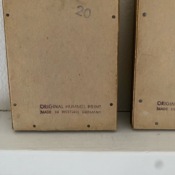 HUMMEL Vintage Lot of 4 Miniature HUMMEL Pictures West Germany Collectibles. - Picture 10 of 13